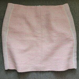 Aritzia Wilfred Tweed A Line Cotton Blend - Mini Skirt sz 4
